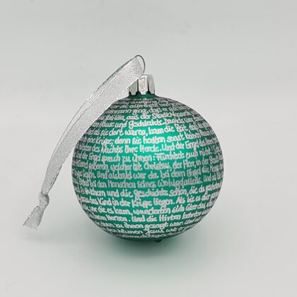 smaragdgrün - silber