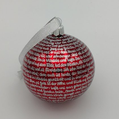 glänzend bordeaux - silber