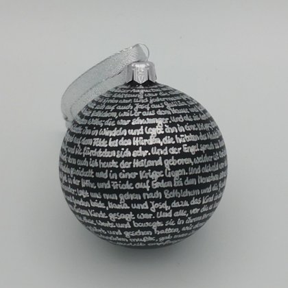 matt schwarz - silber