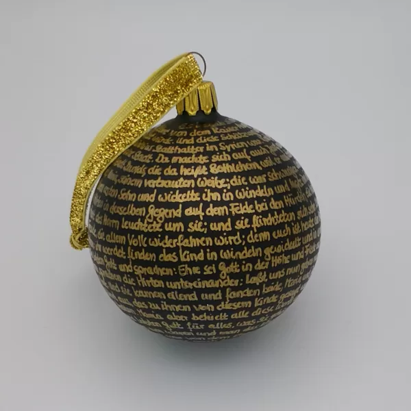 mattes schwarz - gold