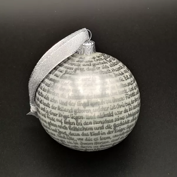 glänzend weiß - silber