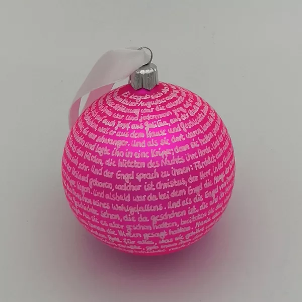 neonpink - weiß